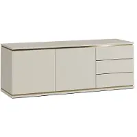 Vicco Meuble TV Linette Cachemire 135x48.6cm avec 2 portes et 3 tiroirs, Model 57963