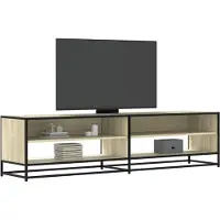 vidaXL Armoire TV Chêne Sonoma 180,5x40x46 cm Bois composite