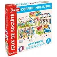 Jeujura Jeu De Societe Coffret Multijeux De Societe