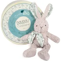 Doudou et Compagnie Doudou Botanic - Lapin Gris -