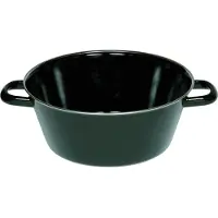 Riess Classic Poêle à saigner semi-profonde Ø20cm Émail noir Induction