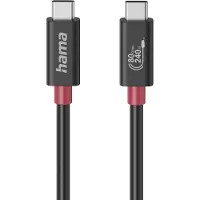 Hama 00200799 câble USB USB4 Gen 4x2 1 m USB C Noir