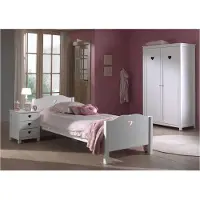 Vipack Combinaison de chambre d'enfant Amori 1-blanc