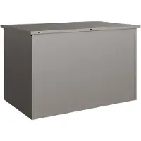 vidaXL Coffre de rangement extérieur rouillé 80 x 50,5 x 50 cm en acier