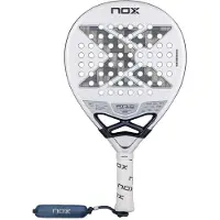 NOX At10 Genius 12k Alum Xtrem Lite 2026by Agustin Tapia Padel Racket Argenté 355-365 gr Homme