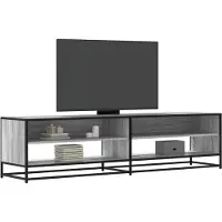 vidaXL Armoire TV Gris Sonoma 180,5x40x46 cm Bois composite