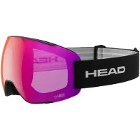 Head - Masque de ski - Magnify 5K Red/Black en Silicone - Noir