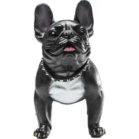 Kare design Déco bouledogue gangster noir