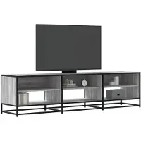 vidaXL Armoire TV Gris Sonoma 180x40x46 cm Bois composite