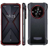 YONIS Smartphone 4GB+128GB 6280mAh 6.52 Pouces Android 13 Octa Core 4G OTG Noir Rouge