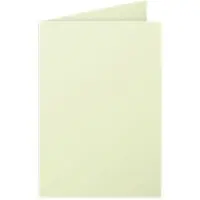 Pollen Clairefontaine Pollen C6 - Vert bourgeon - 110 x 155 mm - 210 g/m² - 25 feuille(s) cartes à demi-pli prépliées