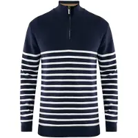Mexx Pull-over bleu marine / blanc naturel