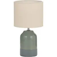 Pauleen lampe de table Sandy Glow E14 max. 20W crème, vert