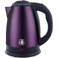Herzberg HG-5011PUR: Bouilloire électrique 1.8L 1500W en acier inoxydable - Violet
