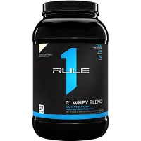 Rule One Proteins , Mélange de Lactosérum, Mélange de Poudre de Protéine à Boire, Glace à la Vanille, 1,96 lb (891 g)