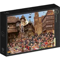 Grafika Puzzle L'Alsace - 1000 Teile Legespiel Multicolour