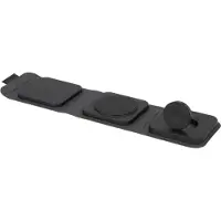 Musthavz Caricatore Wireless Pieghevole 3 in 1, Chargeur sans fil, Noir