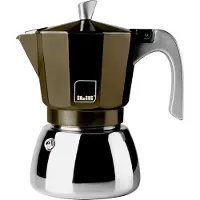 Ibili Elba Coffee Machine à café 9 tasses Argent Argent One Size