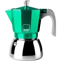 Ibili Elba Green Coffee Maker 6 Cups Clair
