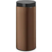 Brabantia Cestino Touch, Poubelle, Bronze, Noir
