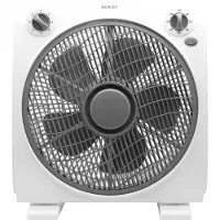 Sogo Ventilateur avec grille rotative et minuterie