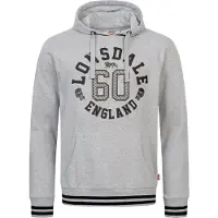 Lonsdale Sweat-shirt 'Mamhead' gris chiné / noir