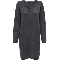 ONLY Robes en maille 'ONLTAMMY' gris foncé