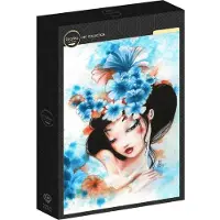 Grafika Misstigri - Blue Flowers