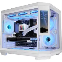 Mars Gaming Mc-3tcorelcdm Pc Tower Case Blanc