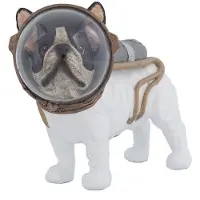 Kare design Déco chien astronaute 21cm