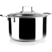 Ibili Triply Natural Casserole 20 cm Argent Argent Taille unique