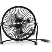 Maurer Ventilador Sobremesa Ø 10 cm Funcionamiento USB