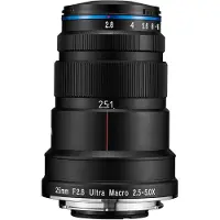 Laowa Venus LAOWA 25 mm f/2.8 2.5-5x Ultra-Macro Objectif Sony FE
