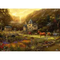 Grafika Casse-tête Chuck Pinson - La vallée d'or - 500 pièces