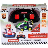 Carrera 2.4GHz Mario Kart(TM) Mini RC, Luigi (Paperbox) 1:50