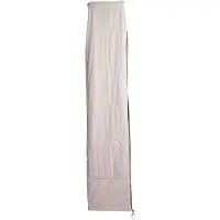 Mendler Housse De Protection Hwc Pour Parasol Jusqu'à 4 M, Housse Avec Fermeture Éclair Gris Crème