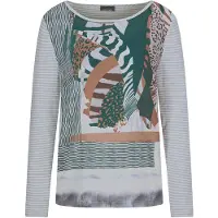 Goldner T-shirt vert
