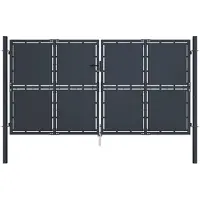 vidaXL Armoire TV noire 101,5x39x43,5 cm Acier laminé à froid