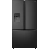Hisense RF793N4SAFE side-by-side refrigerator Freestanding 612 L E Black