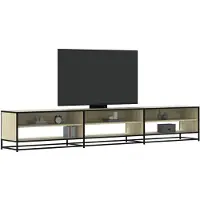 vidaXL Armoire TV Chêne Sonoma 270x40x46 cm Matériau dérivé du bois