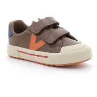 Victoria Baskets basses enfant TRIBU garcons - Marron - 23