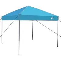 vidaXL , tente de jardin, 243 x 243 x 251 cm, bleue, en tissu