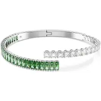 Swarovski Bracelet 'Matrix' vert / argent / transparent