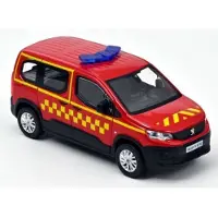 Peugeot Rifter 2019 Pompiers Décoration Latérale À Damier