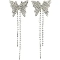 Avant Garde Boucles d'oreilles 'Hannama' argent