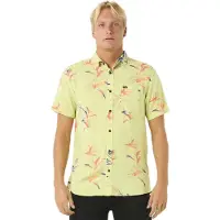Rip Curl Fun Times Short Sleeve Shirt Jaune M Homme