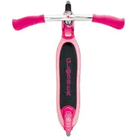 Globber Trottinette pliable à deux roues Fuchsia pour enfants et adolescents à partir de 6 ans – légère, réglable en hauteur, cadre en aluminium robuste