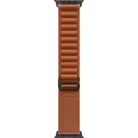 Apple Bracelet Alpine Loop pour Watch | 44/45/46/49 mm - Taille S - Terracotta / Black Titanium
