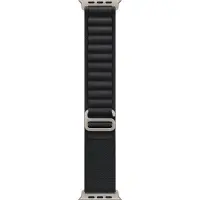 Apple Bracelet Alpine Loop Watch | 44/45/46/49 mm - Taille L - Black / Natural Titanium