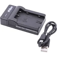 VHBW Chargeur USB de batterie compatible avec Sony NP-F10, NP-FM10, NP-FS10, NP-F11, NP-FM11 batterie appareil photo digital, DSLR, action cam